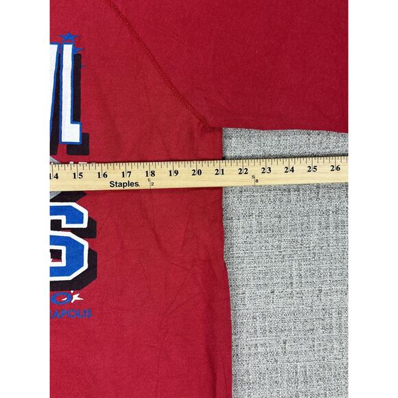 Vintage Buffalo Bills Sweatshirt Large Red NFL Super Bowl Tultex 1992 AFC Champs - Picture 6 of 11